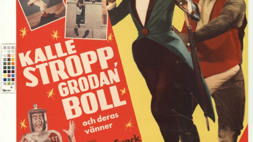 Kalle Stropp, Grodan Boll och deras vänner (1956) - SWEDISH